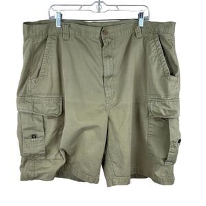 King‎ Size Cargo Shorts Mens 46 Beige Relaxed Fit Outdoor Hiking Casual Utility